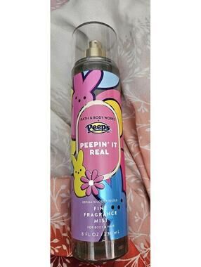 NEW Bath & Body Works PEEPS PEEPIN IT REAL Body Mist 8 OZ Limited Edition 2026